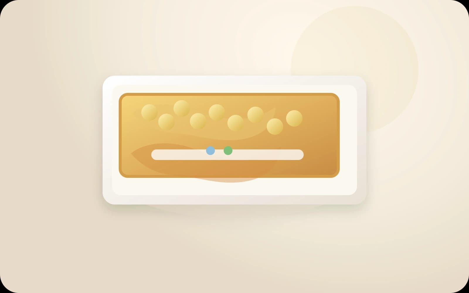 Warm geschnittenes Ofenbake mit Banane und heller Quarkschicht.