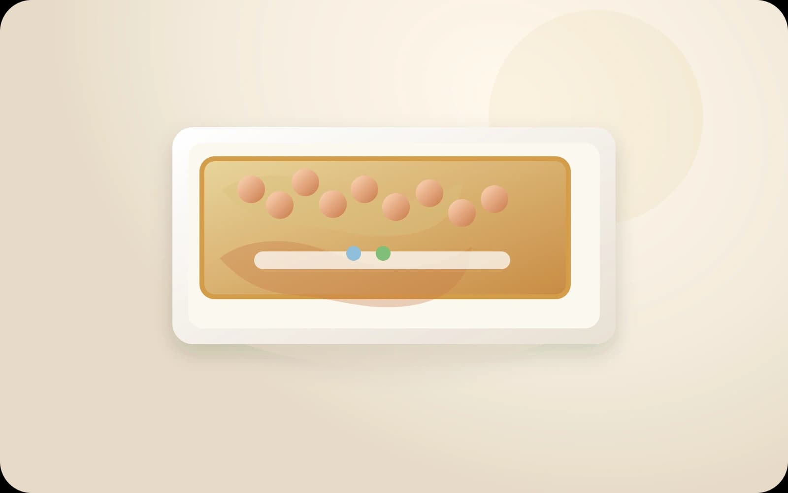 Sauber geschnittene Magerquark-Haferflocken-Schnitten in einer Backform.